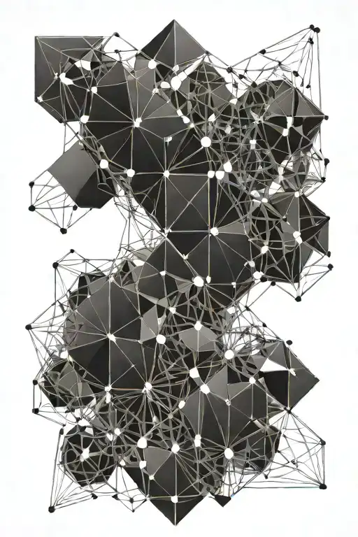 engineering science geometry tattoo design idea