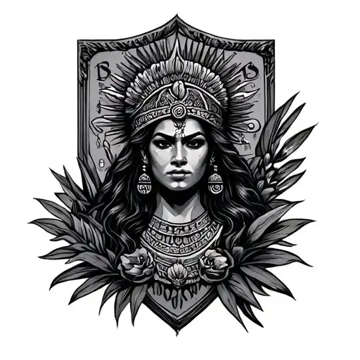 tribunal of samoa tattoo design idea