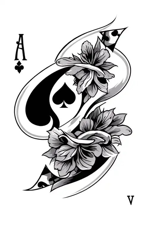 gamble tattoo design idea