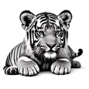 3 Tiger Cubs tattoo design idea