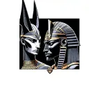 Anubis And Osiris tattoo design idea
