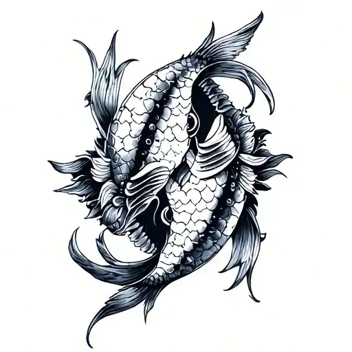Libra and Pisces tattoo design tattoo design idea