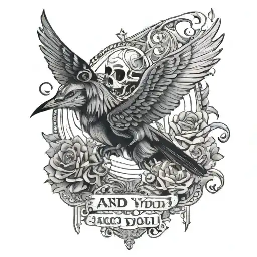 a tattoonof the verse "And if you go, I wanna go with you. And if you die, I wanna die with you." tattoo design idea