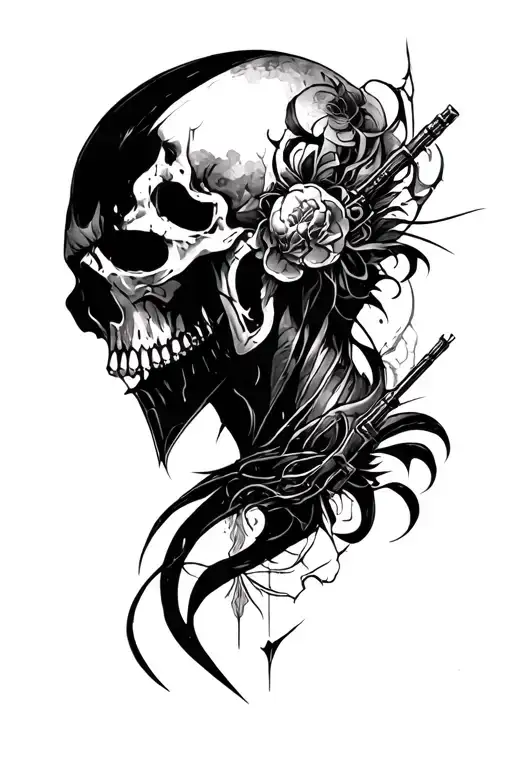 dishonored tattoo design idea