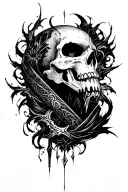 dishonored tattoo design idea