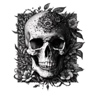 risk rich with diec tattoo design idea