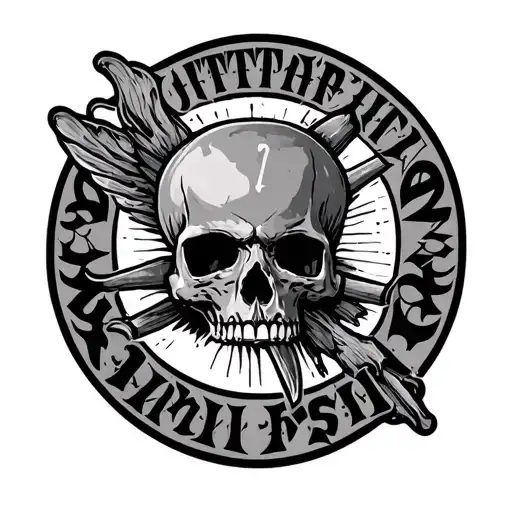 911 gang ambigram tattoo tattoo design idea