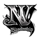 "NV" Cursive N Blankenship" "1/20/2008 3/16/2009" tattoo design idea