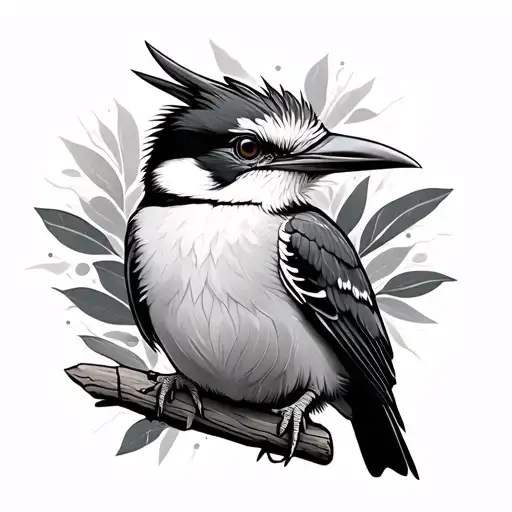 Kookaburra tattoo design idea