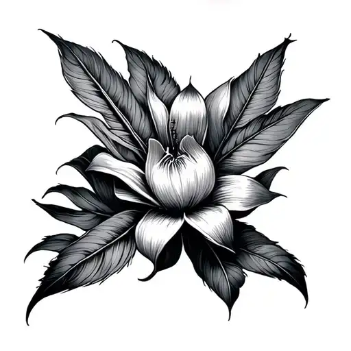 Palm Size tattoo design idea