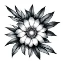 Palm Size tattoo design idea