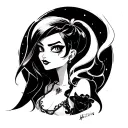 Hazbin Hotel tattoo design idea