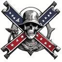 Confederate tattoo design idea