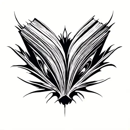 Book Of Poems tattoo design idea