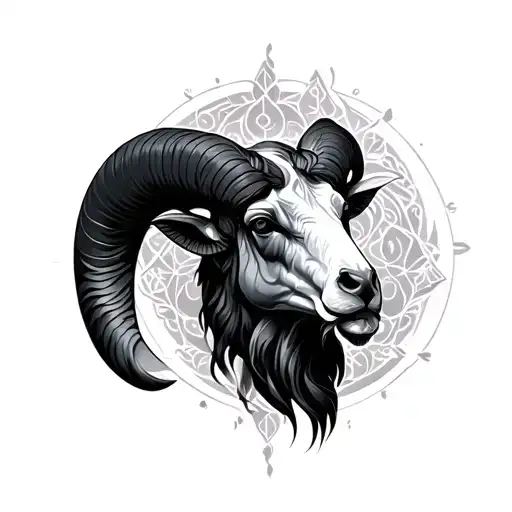 Aries Sagittarius tattoo design idea