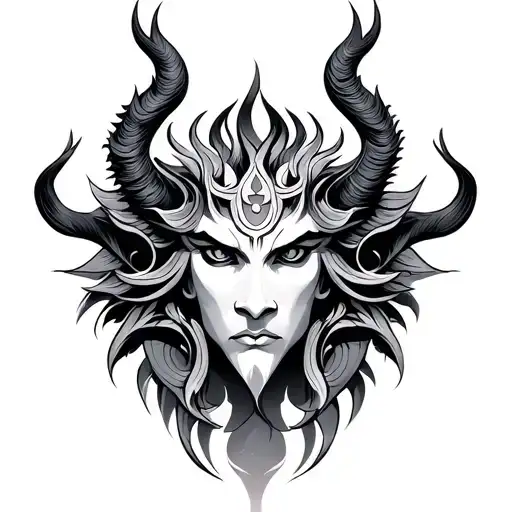 rahu Gemini 22 master number 4 tattoo design idea