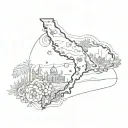 philippines meets texas tattoo design idea