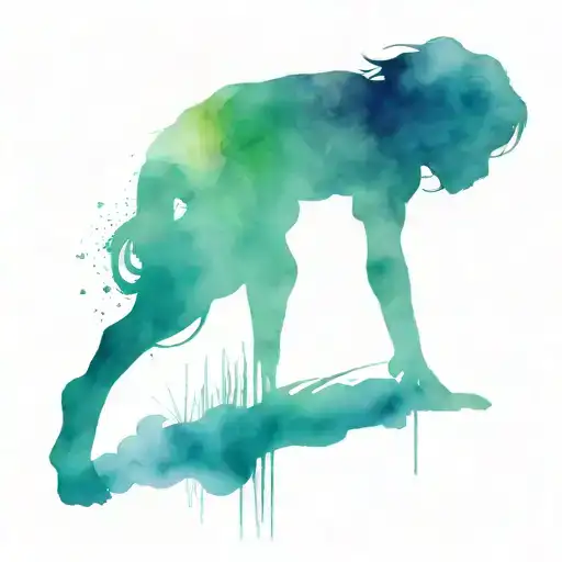 Lonely tattoo design idea