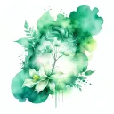 Lonely tattoo design idea