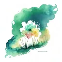 Lonely tattoo design idea