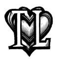 Heart Initials T + L tattoo design idea