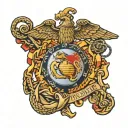Marine Corps tattoo design idea
