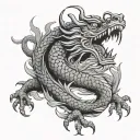 vietnamese Dragon tattoo design idea