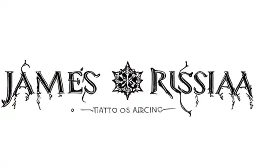 "James Russia" tattoo design idea