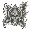 loyalty fonts tattoo design idea