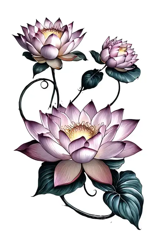 Progress Not Perfection with lotus flower tattoo design idea