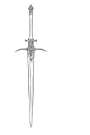 Sword tattoo design idea