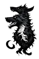 Cerberus tattoo design idea