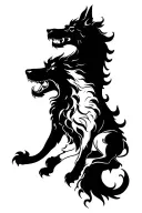 Cerberus tattoo design idea
