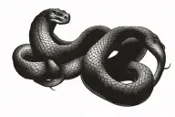 an anaconda tattoo tattoo design idea