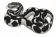 an anaconda tattoo tattoo design idea