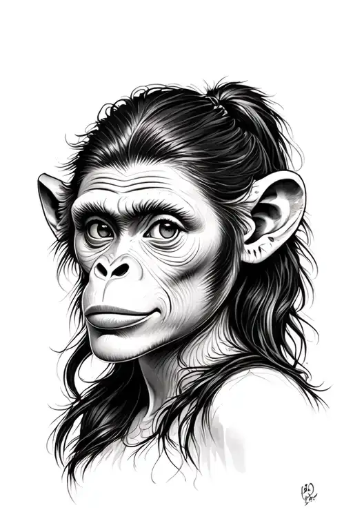 My sister(i call her monkey brains- she was smart) passed 2 years ago due to stomach cancer tattoo design idea
