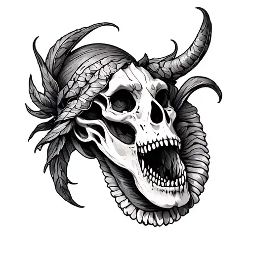 Cornicello tattoo design idea