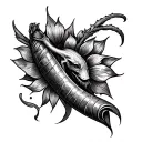 Cornicello tattoo design idea