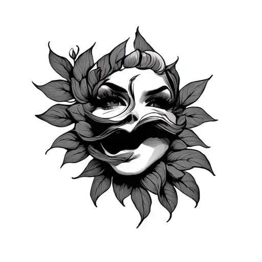 Shhh tattoo design idea