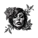 Shhh tattoo design idea