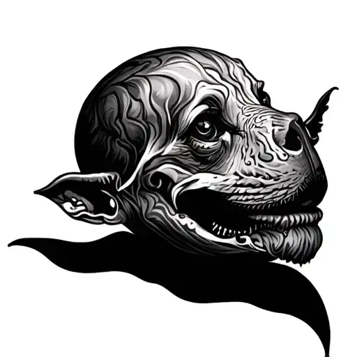 ivory, baby, tattoo design idea