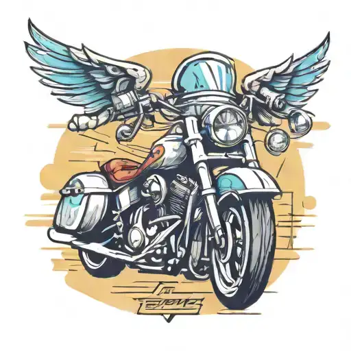 speed cars and bikes  tattoo design idea