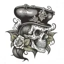 I think therefore I am tattoo design idea