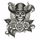 I think therefore I am tattoo design idea