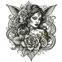 deepa tattoo design idea