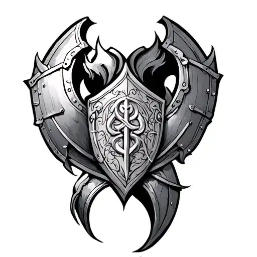 God's Armor Ephesians 6: 13-17 tattoo design idea