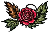 1of1 tattoo design idea