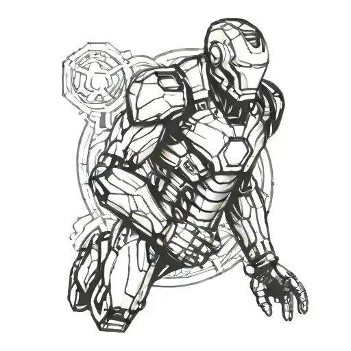 Ironman triathlon logo tattoo design idea