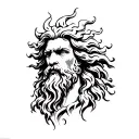 Zeus tattoo design idea