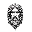 Zeus tattoo design idea